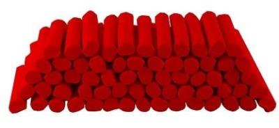 Opakowanie Plastelina w laseczkach luzem 1 kg - czerwona MONA