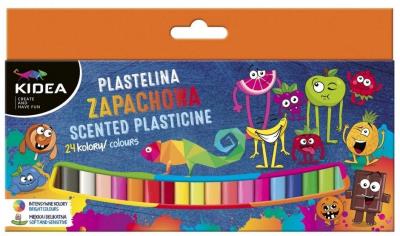 Opakowanie Plastelina zapachowa 24 kolory KIDEA