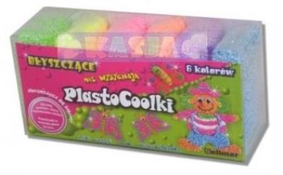 PlastoCoolki błyszczące 6 sztuk ABINO. Wydawca: ABINO. SmakLiter.pl Opakowanie PlastoCoolki błyszczące 6 sztuk ABINO