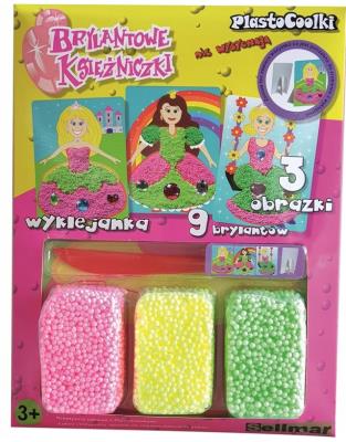 PlastoCoolki: Wyklejanka Księżniczki ABINO. Wydawca: ABINO. SmakLiter.pl Opakowanie PlastoCoolki: Wyklejanka Księżniczki ABINO