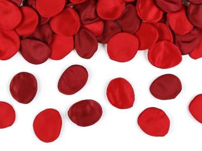 Opakowanie Płatki róż w woreczku odcienie czerwieni 100szt