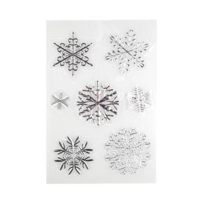 Opakowanie Płatki śniegu - naklejki