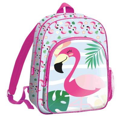 Opakowanie Plecak 2-komorowy Flaming z brokatem KL10140