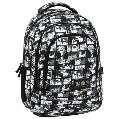 Opakowanie Plecak 3-komorowy BACKUP 5 model X43 czarno-biała Manga