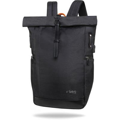 Opakowanie Plecak kurierski zwijany na laptopa R-bag Roll Black