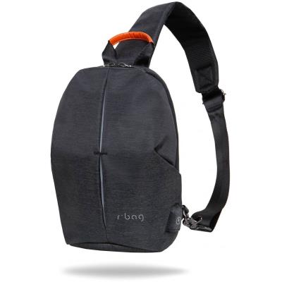 Opakowanie Plecak męski na jedno ramię mały R-bag Photon Black