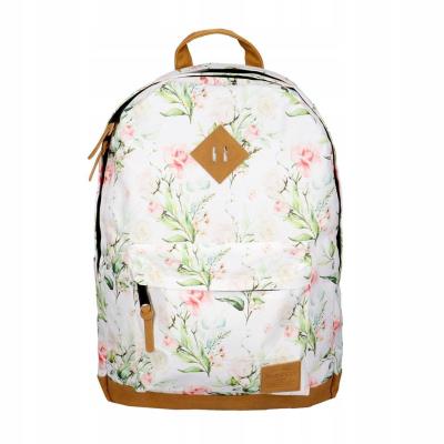 Plecak młodzieżowy Gałązki róży biały PAUL&CO. Wydawca: incood.. SmakLiter.pl Opakowanie Plecak młodzieżowy Gałązki róży biały PAUL&CO
