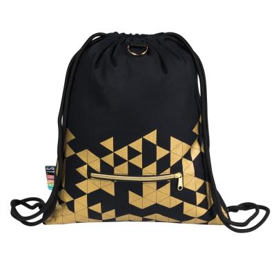 Opakowanie Plecak na sznurkach SO11 GEOMETRY GOLD