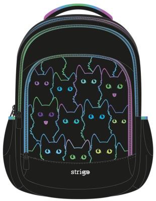 Opakowanie Plecak PL005 Misty Koty czarny STRIGO