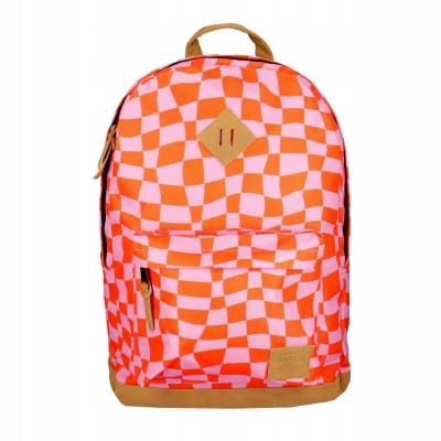 Plecak szachownica fioletowo-czerwona PAUL&CO. Wydawca: incood.. SmakLiter.pl Opakowanie Plecak szachownica fioletowo-czerwona PAUL&CO