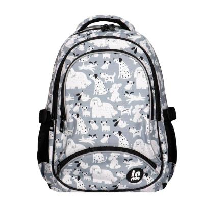 Opakowanie Plecak szkolny Psy szary