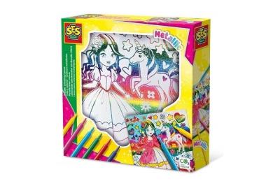 Opakowanie Płótno do kolorowania metaliczne