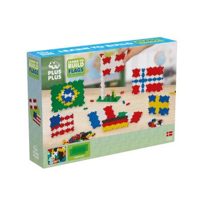 Opakowanie Plus-Plus Naucz się budować Flagi