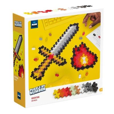 Plus-Plus Puzzle by Number Adventure 250 elementów. Wydawca: PLUS-PLUS. SmakLiter.pl Opakowanie Plus-Plus Puzzle by Number Adventure 250 elementów