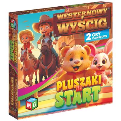 Opakowanie Pluszaki na start/Westernowy wyścig 2w1