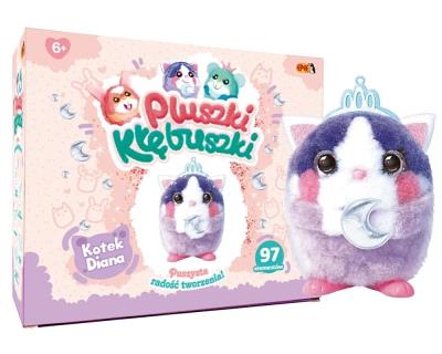 Opakowanie Pluszki-Kłębuszki 97el Kotek Diana