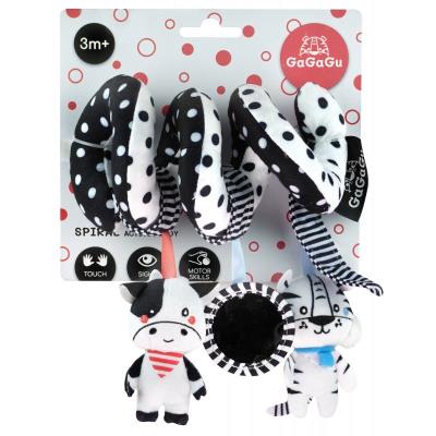 Opakowanie Pluszowa spirala Krowa i Tygrys