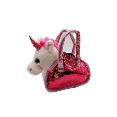 Opakowanie Pluszowy jednorożec w torbie