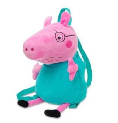 Opakowanie Pluszowy plecak Świnka Peppa Tata