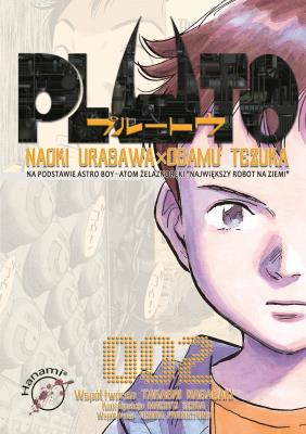 Pluto 2. Autor: Urasawa Naoki, Tezuka Osamu. SmakLiter.pl Okładka książki Pluto 2