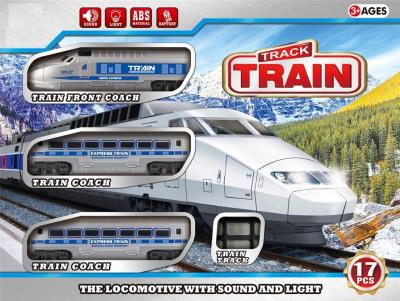 Opakowanie Pociąg elektryczny światło, tory, dźwięk