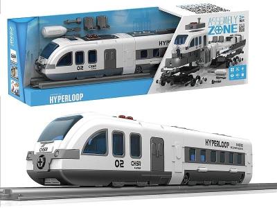 Opakowanie Pociąg metra do skręcania, światło i dźwięk 1:16