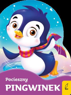 Okładka książki Pocieszny pingwinek. Wykrojnik