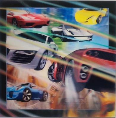 Opakowanie Pocztówka 3D - Samochody