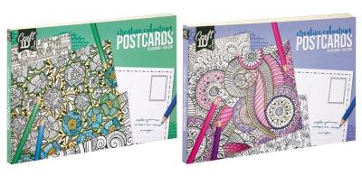 Opakowanie Pocztówki do kolorowania mix