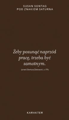 Okładka książki Pod znakiem Saturna