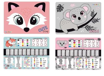 Opakowanie Podkład dwustronny dziewczęcy mix (10szt) BAMBINO