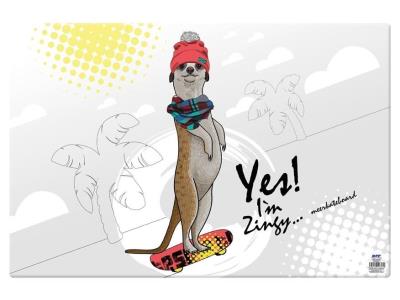 Opakowanie Podkładka na biurko 60x40cm Surykatka