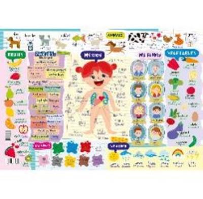 Opakowanie Podkładka na biurko - Angielski dla maluchów