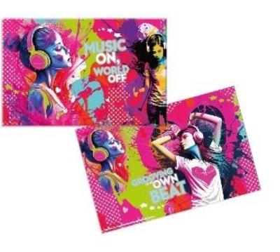 Opakowanie Podkładka na biurko Music