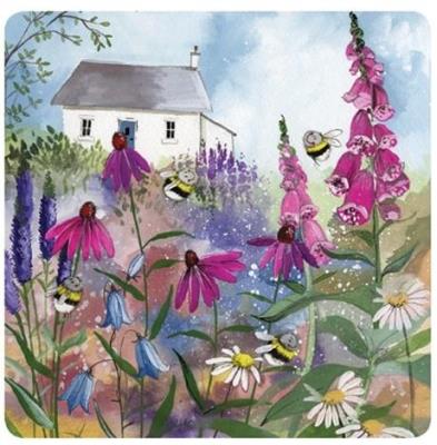 Opakowanie Podkładka pod kubek C118 Pszczoły w ogrodzie