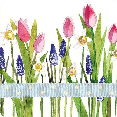 Opakowanie Podkładka pod kubek C223 Wiosenne kwiaty