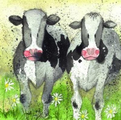 Opakowanie Podkładka pod kubek C34 Ciekawskie krowy