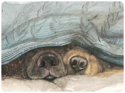 Opakowanie Podkładka pod talerz MT37 Noski psów