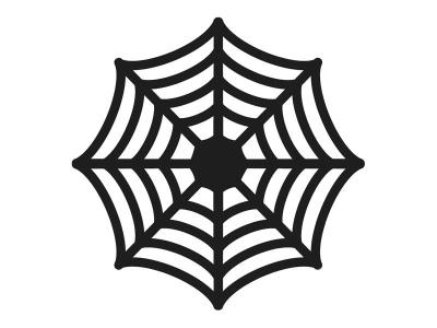 Opakowanie Podkładki pod talerze pajęczyny czarne 27.5cm 4szt