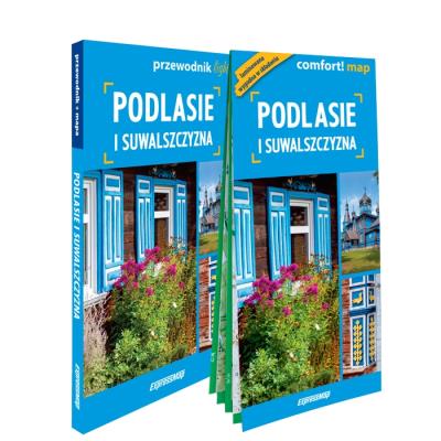 Podlasie i Suwalszczyzna light przewodnik + mapa. Autor: Morawska Małgorzata. SmakLiter.pl Okładka książki Podlasie i Suwalszczyzna light przewodnik + mapa