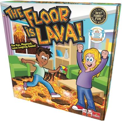 Podłoga to lawa - gra zręcznościowa. Wydawca: Goliath. SmakLiter.pl Opakowanie Podłoga to lawa - gra zręcznościowa