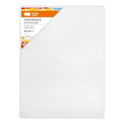 Opakowanie Podobrazie bawełniane 18x24cm białe HAPPY COLOR