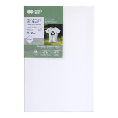 Opakowanie Podobrazie malarskie bawełna z recyclingu 20X30cm Happy Color