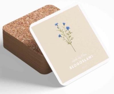 Podstawka korkowa - Niech cię Pan błogosławi. Wydawca: Szaron. SmakLiter.pl Opakowanie Podstawka korkowa - Niech cię Pan błogosławi