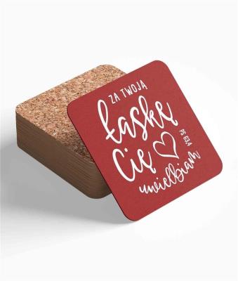 Opakowanie Podstawka korkowa - Za Twoją łaskę