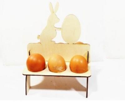 Opakowanie Podstawka pod 6 jajek do ozdabiania Królik z jajk.