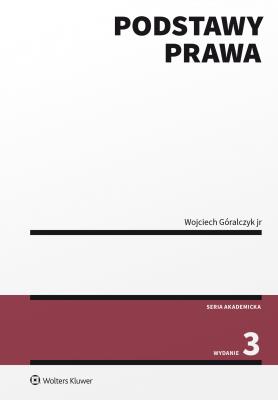 Okładka książki Podstawy prawa