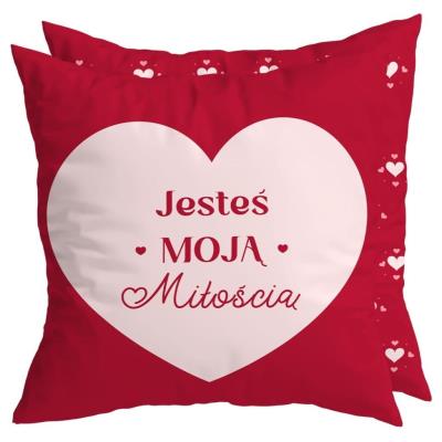 Opakowanie Poduszka na Walentynki Jesteś moją miłością