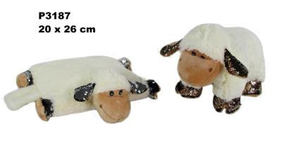 Opakowanie Poduszka owca z cekinami 20x26cm