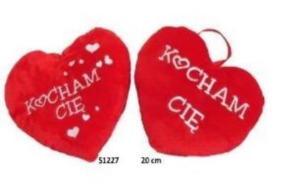 Opakowanie Poduszka Serce 20cm MIX